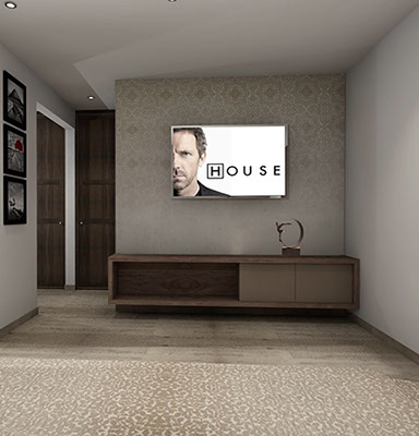 render propuesta para remodelacion de recamara en fraccionamiento residencial el castaño