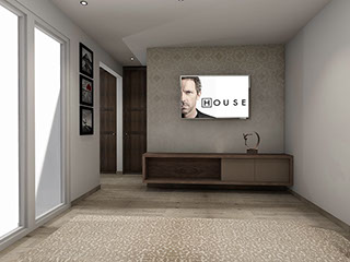 render propuesta para remodelacion de recamara en fraccionamiento residencial el castaño