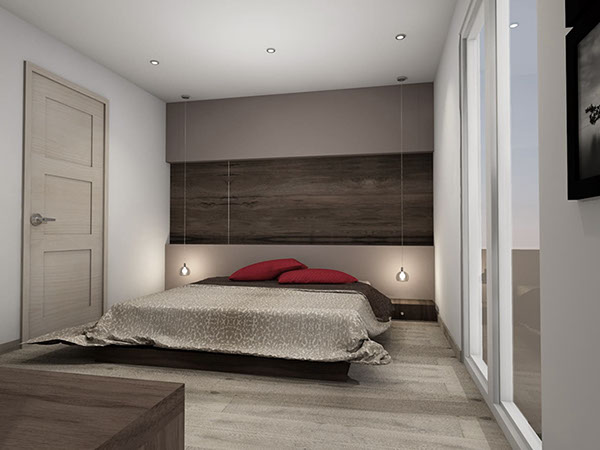 render propuesta para remodelacion de recamara en fraccionamiento residencial el castaño