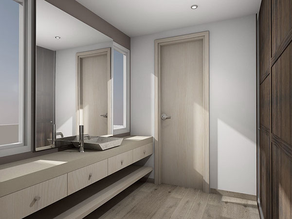 render propuesta para remodelacion de baño en fraccionamiento residencial el castaño metepec