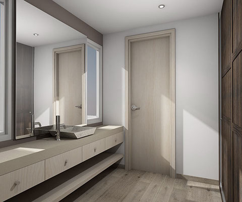 render propuesta para remodelacion de baño en fraccionamiento residencial el castaño metepec