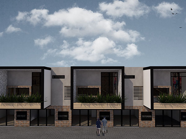 Render propuesta para proyecto Albarran en Toluca estado de mexico 