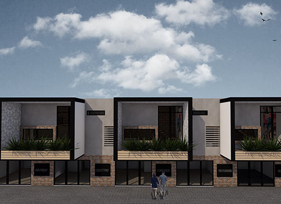 Render propuesta para proyecto Albarran en Toluca estado de mexico 