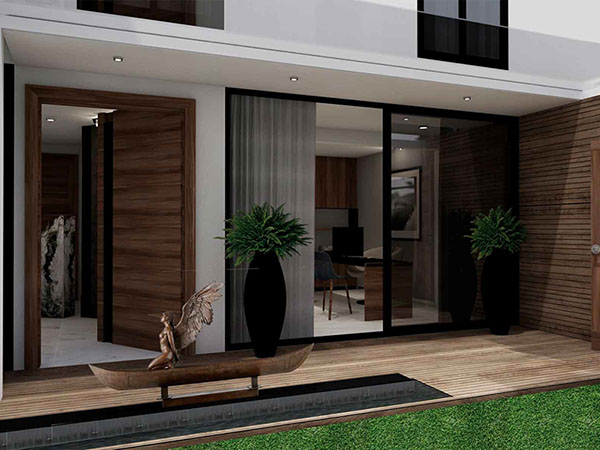 Fachada proyecto cendejas la asuncion metepec