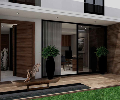 Fachada proyecto cendejas la asuncion metepec