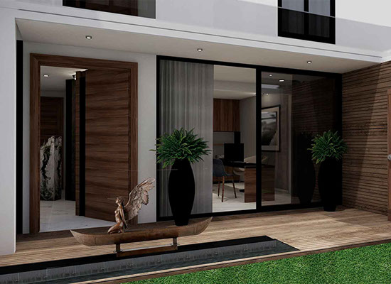 Fachada proyecto cendejas la asuncion metepec